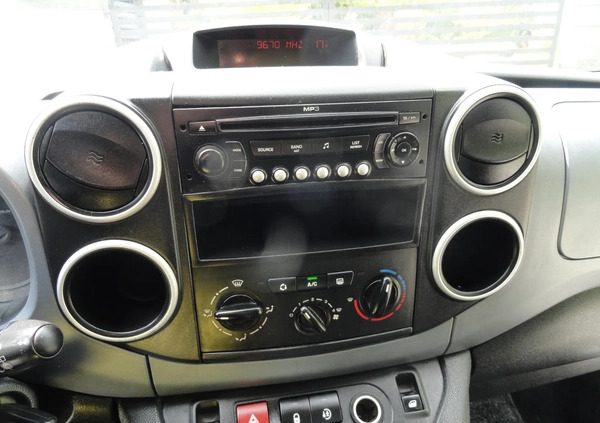 Citroen Berlingo cena 18800 przebieg: 311000, rok produkcji 2009 z Sępopol małe 436